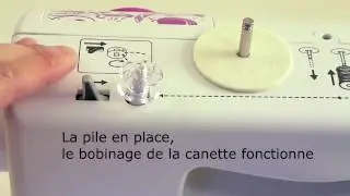 Dépannage : Séries SP100-200-SP10-20/Le bobinage de la canette ne fonctionne pas