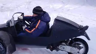 Трицикл. Мото. Баги. Самодельный.