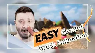 UE5 Motion Design: Easy Ground Crack Tutorial (Step-By-Step)
