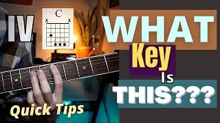 How to Know the Key of a Song - Quick Guitar Tips (free pdf)