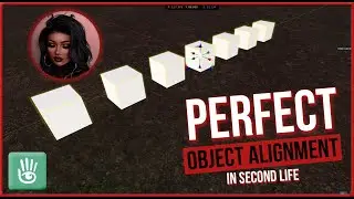 Master the Art of Object Alignment in Second Life with Snap-to-Grid Feature