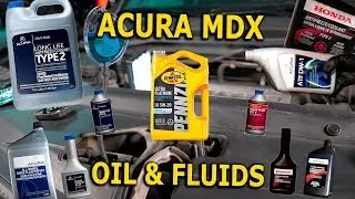 Acura MDX 2007-2009 Oil & Fluids