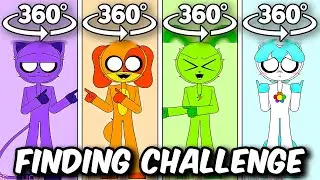 Smiling Critters POKEDANCE | Finding Challenge 360º VR Video | Poppy Playtime