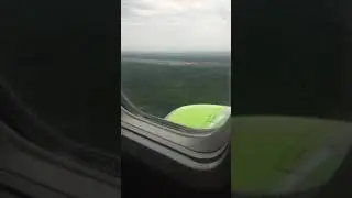 Посадка в Домодедово/ красиво и страшно