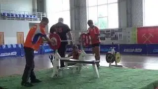 Первенство России. RAW жим лежа. Ветераны М3 и М4