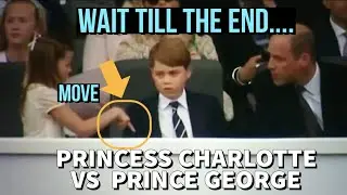 DARE YOU TO CHALLENGE PRINCESS CHARLOTTE VS PRINCE GEORGE OVER HIS OWN SEAT😫#shortsfeed CATHERINE
