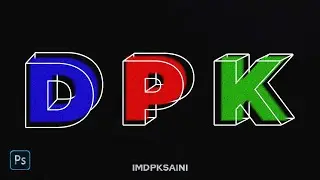 Text Effect In Photoshop | Photoshop Tutorial