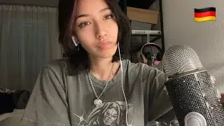 ASMR in GERMAN ☆ (whisper/rambles)