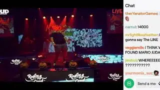 mario judah have a exorcism during performance meme