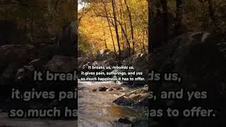 Life is a river.. Metaphorical life