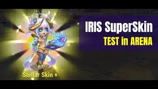 IRIS SKIN+ test in ARENA #herowarsalliance
