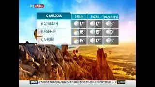 Trt Haber Hava Durumu 30-31-Ekim 1-Kasım 2021