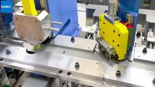 SC-300A 90º Silicon Steel Core Cutting Line With Corner Cutting and Hole Punching
