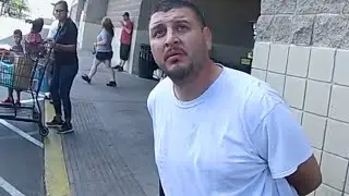 Extremely Drunk Shoplifter Acts Tough With Cops, Ends Badly