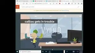 Caillou gets grounded