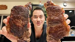 Pan vs Sous Vide Steak  -Perfect Medium Rare!