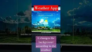 Weather app - html css and javascript | weather app | source Code 