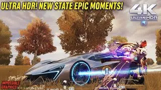 PUBG NEW STATE 4K ULTRA  HDR  GAMEPLAY ! YOU WON’T BELIVE THESE GRAPHS ! NEW UPDATE