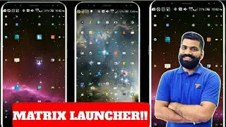 Matrix launcher - is a nano launcher that increase lightweight
