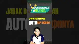 Cara mengatur gambar atau ikon di Excel : Auto Rapi
