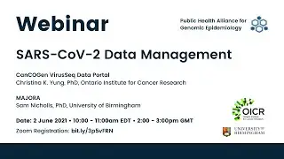 PHA4GE Webinar Series: SARS-CoV-2 Data Management