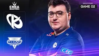 Karmine Corp Blue vs Geekay Esports (EMEAMasters  Summer 2024 - Swiss Stage)