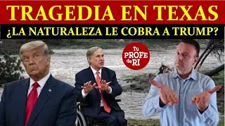 ¡TRAGEDIA EN TEXAS! LA NATURALEZA SE LA COBRA A EEUU. BUENO PARA LA GUERRA; PÉSIMA PROTECCIÓN CIVIL