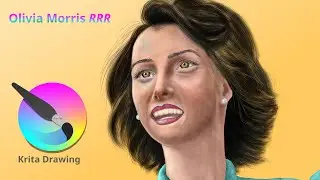 Olivia Morris Digital Painting in Krita - 2K