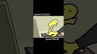 82 - bob wish to have hair😳😳😳💈💈 | #myghostfriend #animation #shorts #dsand #anime #cute