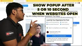 show popup on page load or website open | JavaScript Modal-1 | Html, CSS and JavaScript |Deepak sir