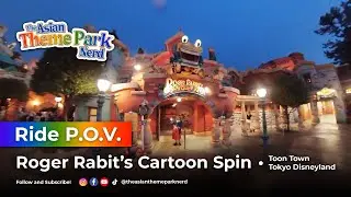 ROGER RABBIT'S CAR TOON SPIN | ON-RIDE POV | TOKYO DISNEYLAND
