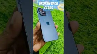 iPhone 14 pro max broken glass #iphone15promax #trending #shorts #trading