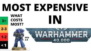 Top NINE Most Expensive Warhammer 40K Models?