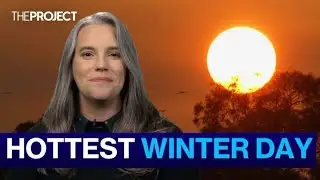 Australia Records Hottest Ever Winter Temperature