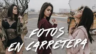 SESION DE FOTOS EN CARRETERA - CON SALMA BARRIENTOS