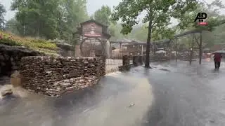 Flash flooding hits the Dollywood park in Tennessee