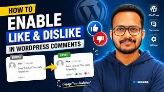 Enable Like & Dislike Buttons in WordPress Comments | | Step-by-Step Tutorial