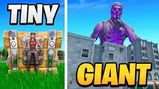 Fortnite Hide & Seek with RANDOM Sizes!