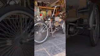 Gambiarra do dia (reforma do triciclo low rider elétrico)😜🤙 #parte8