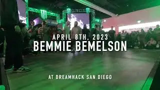 Bemmie Bemelson performing at DREAMHACK on 4/8/2023