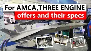 These 3 firms offer the Engine for AMCA India's fifth-generation fighter plane. 