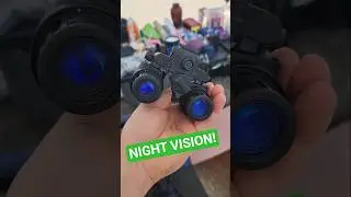 I Found Real Night Vision Goggles At A Flea Market! 