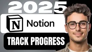 Notion Habit Tracker Progress Bar 2025(SETUP TUTORIAL)