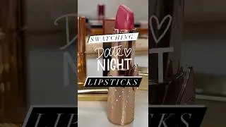 Swatching the best date night lipsticks #shorts #makeupshorts #makeuptrends #datenightmakeup