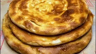 ОЧЕНЬ ВКУСНЫЙ ДОМАШНИЙ СЛОЁНЫЙ ХЛЕБ‼️ БОЛЬШЕ НЕ ПОКУПАЮ В МАГАЗИНЕ. ЛЕЗГИНКИЙ ЛАВАШ