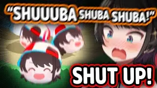 Subaru's Reaction To Her Voice In-Game Is Priceless【Hololive】
