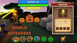 WORLD DEFENDERS  ROBLOX HALLOWEEN EVENT/ОБНОВА ХЭЛЛОУИН