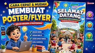 CARA CEPAT & MUDAH Membuat Poster/Flyer dengan ChatGPT AI | Hasil Premium dalam Hitungan Menit!