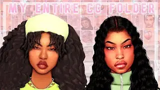 {12K+} My ENTIRE CC FOLDER!! {50+ GB} || Hairs, Clothes, Accessories, Shoes, AND MORE!!