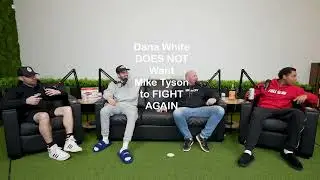 Dana White DOES NOT want Mike Tyson to FIGHT AGAIN #shorts